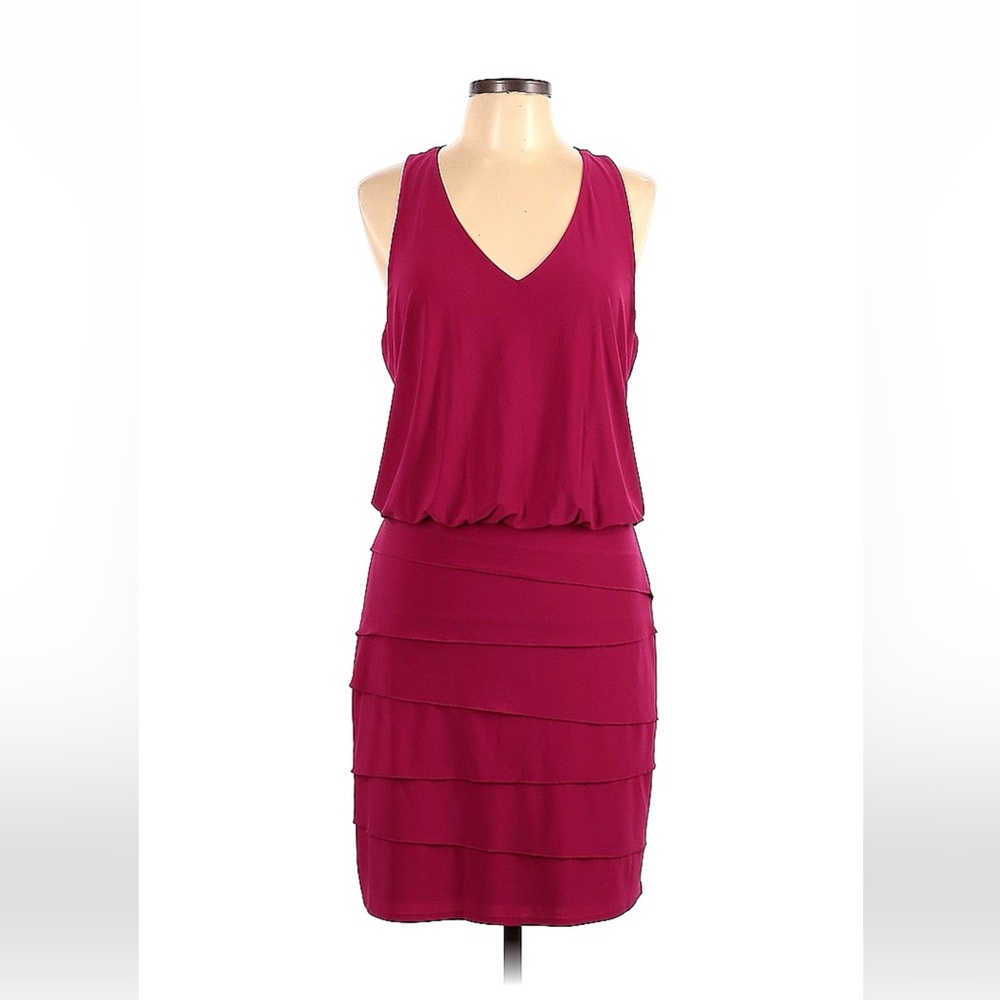 Laundry by Shelli Segal Fuchsia Size 10 Dress